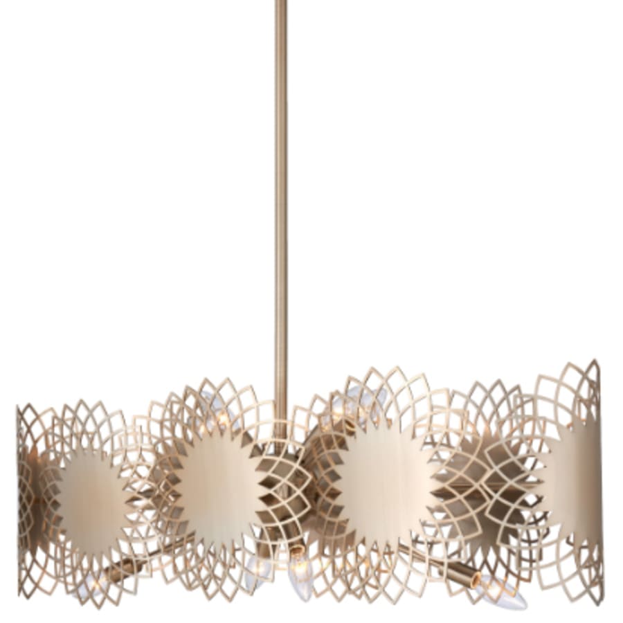 Kalco Helia 8 Light 38" Wide Drum Chandelier