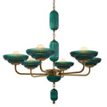 Kalco Verde 6 Light 40" Wide Chandelier