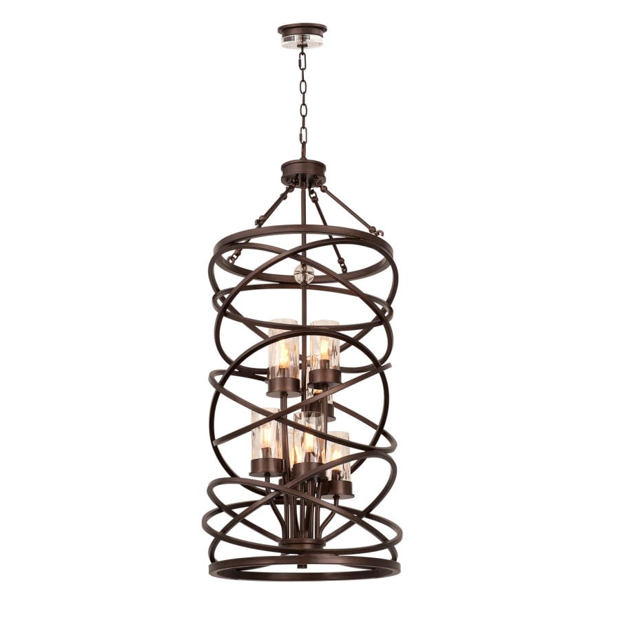 Kalco Eternity 8 Light 2 Tier Chandelier