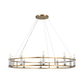 Kichler Rosalind 10 Light 50" Wide Crystal Candle Style Chandelier
