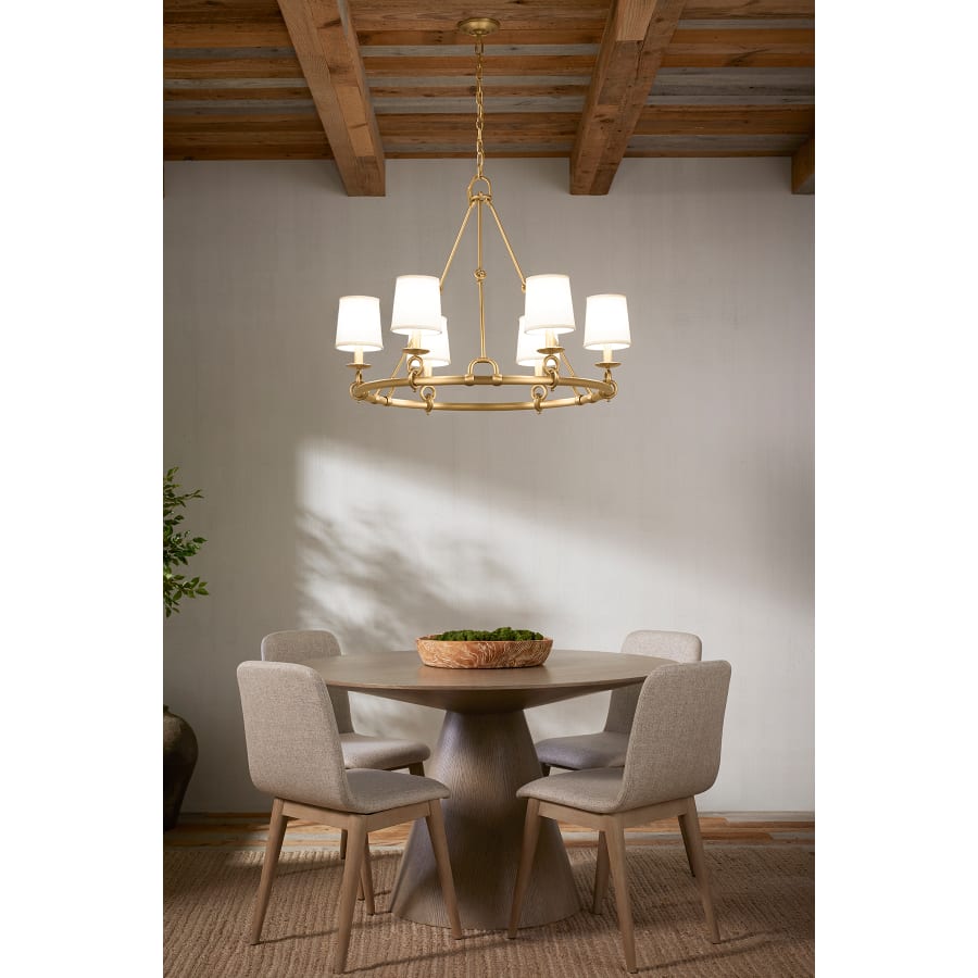 Kohler Lighting Terret 6 Light 36" Wide Taper Candle Ring Chandelier