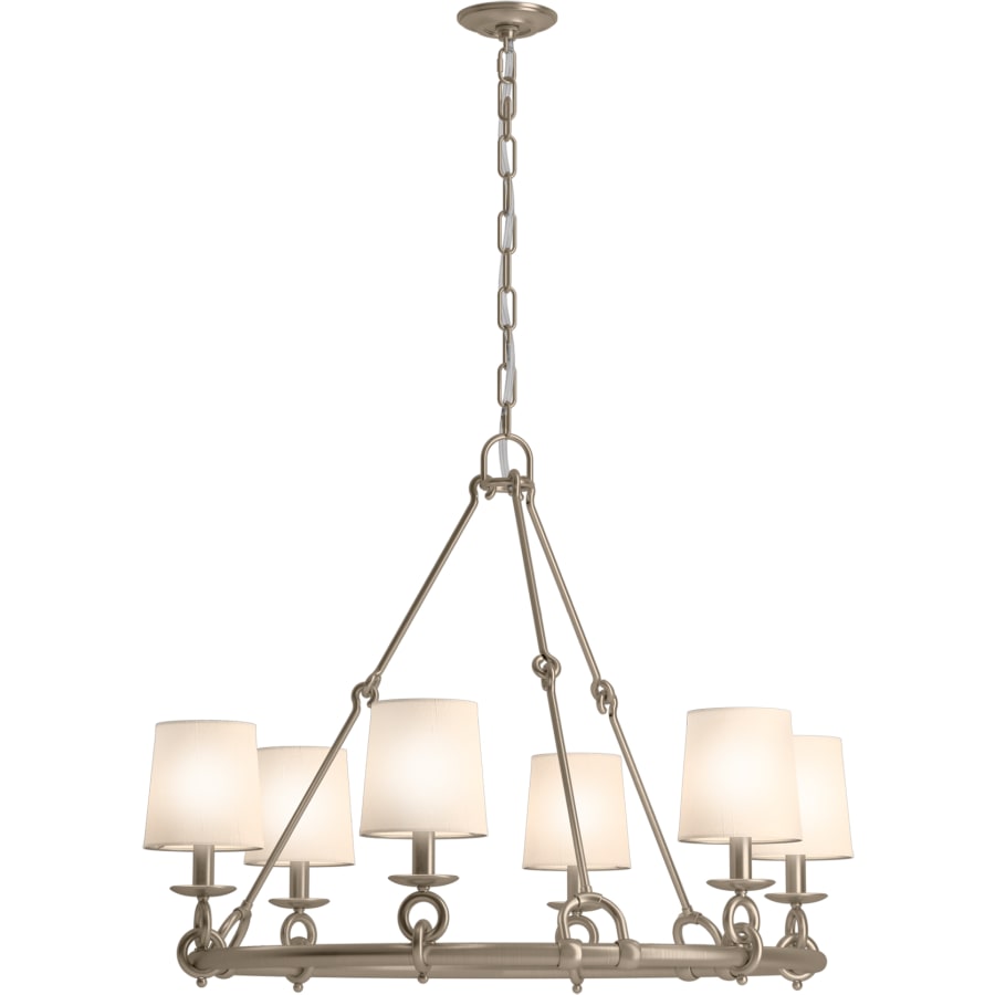 Kohler Lighting Terret 6 Light 36" Wide Taper Candle Ring Chandelier