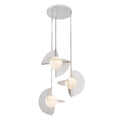 Kuzco Lighting Scorpio 27" Wide LED Abstract Multi Light Pendant with Opal Glass Shades