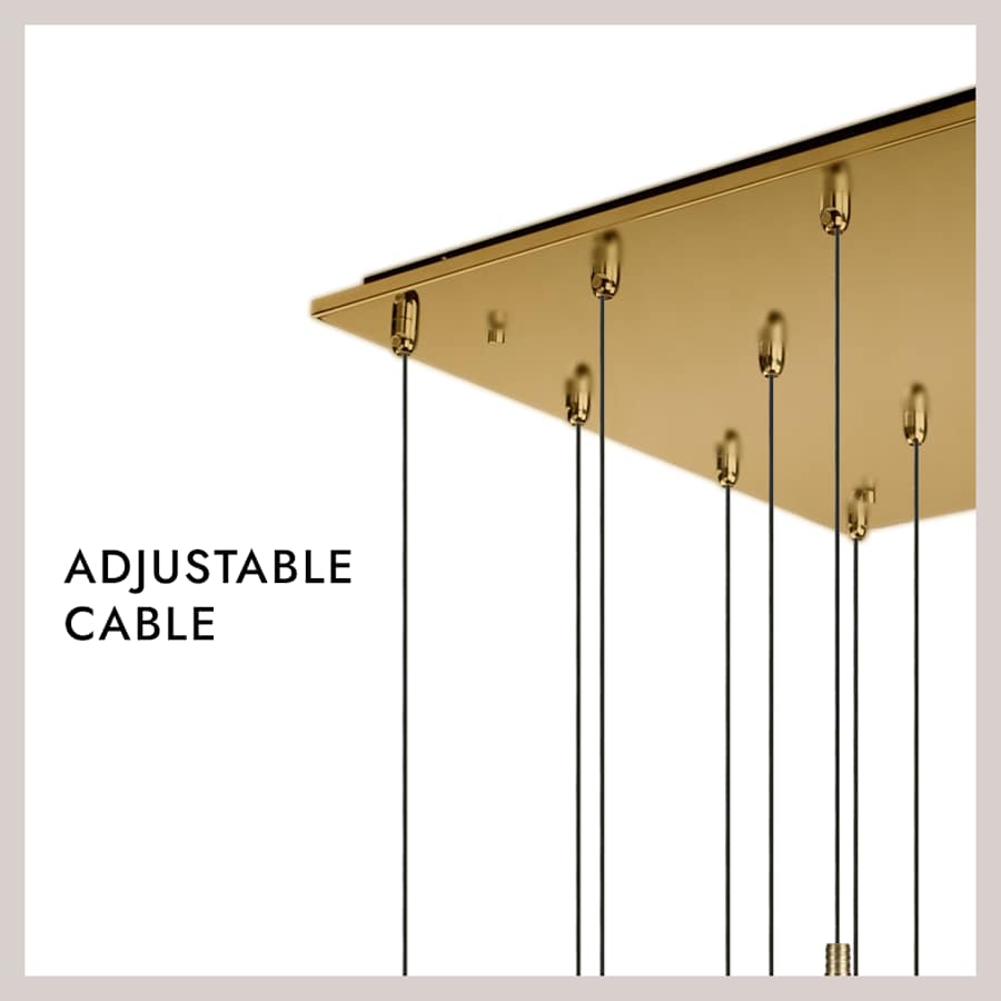 Kuzco Lighting Cameo 20" Wide Lantern Chandelier