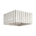 Livex Lighting Greenwich 4 Light 13" Wide Flush Mount Outdoor Ceiling Fixture