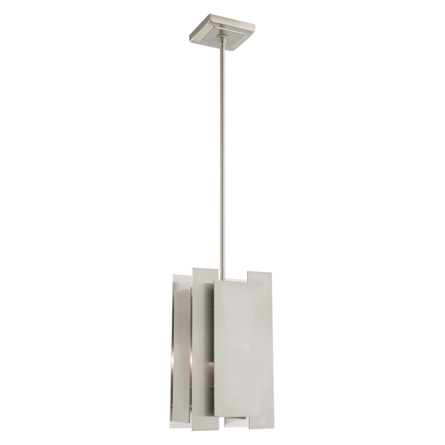 Livex Lighting Varick Single Light 8" Wide Mini Pendant
