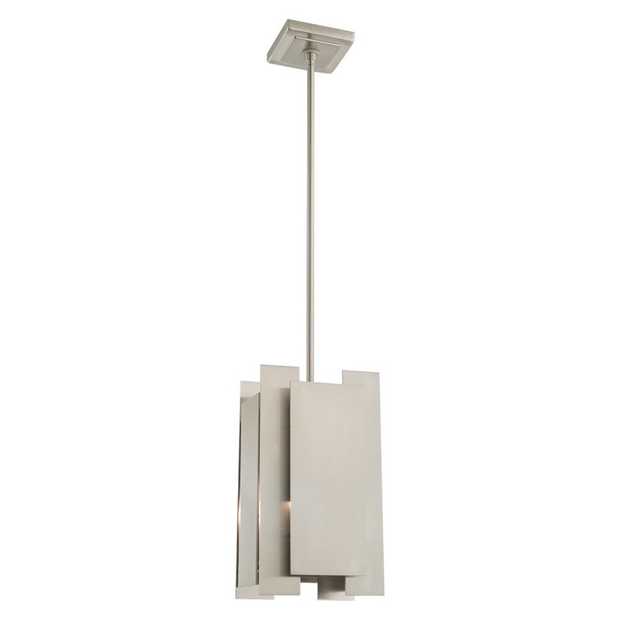 Livex Lighting Varick Single Light 8" Wide Mini Pendant