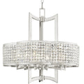 Livex Lighting Grammercy 6 Light 26" Wide Single Chandelier with Clear Crystal Diffusers