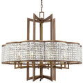 Livex Lighting Grammercy 10 Light 1 Tier Crystal Chandelier