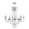 Livex Lighting Valentina 8 Light 1 Tier Chandelier