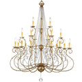 Livex Lighting Isabella 21 Light 3 Tier Chandelier