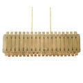 Livex Lighting Greenwich 5 Light 42" Wide Linear Chandelier