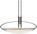 Mackintosh 32.5"W Oil Rubbed Bronze Standard Pendant w/ Opal Glass Sha