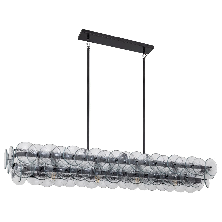 Maxim Loren 4 Light 54" Wide Linear Pendant