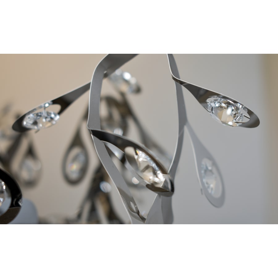 Maxim Comet 13 Light 35" Pendant with Crystal Accents
