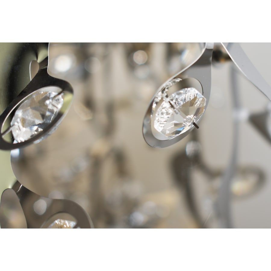 Maxim Comet 13 Light 35" Pendant with Crystal Accents