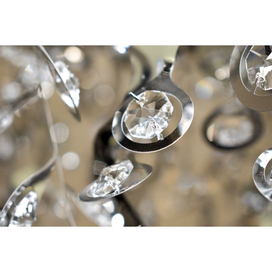 Maxim Comet 13 Light 35" Pendant with Crystal Accents