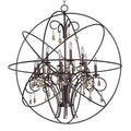 Maxim Orbit 12 Light Single Pendant