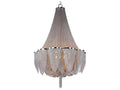 Maxim Lighting Chantilly 1-Light Polished Nickel Empire Chandelier