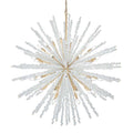 Metropolitan Aisi 40 Light 52" Wide Taper Candle Sputnik Chandelier