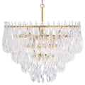 Metropolitan Glassara 15 Light 40" Wide Waterfall Chandelier