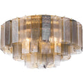 Metropolitan Torvento 7 Light 28" Wide Flush Mount Waterfall Ceiling Fixture