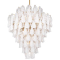 Metropolitan Verla Crest 21 Light 33" Wide Waterfall Chandelier