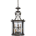 Metropolitan 9 Light 27" Wide Large Single Foyer Pendant with Glass Shade from the Metropolitan Family Collection