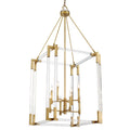 Metropolitan Prima Vista 8 Light 27" Wide Taper Candle Pendant