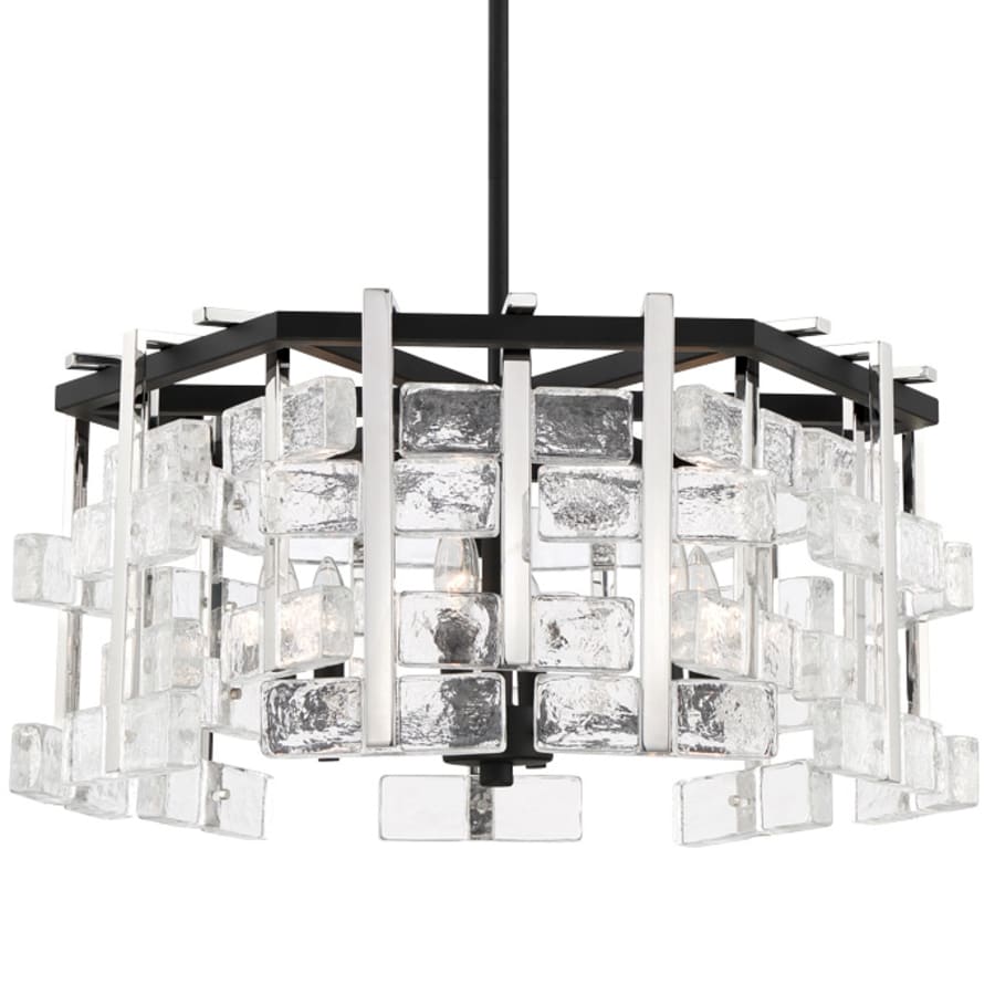 Metropolitan Painesdale 6 Light 28" Wide Abstract Chandelier