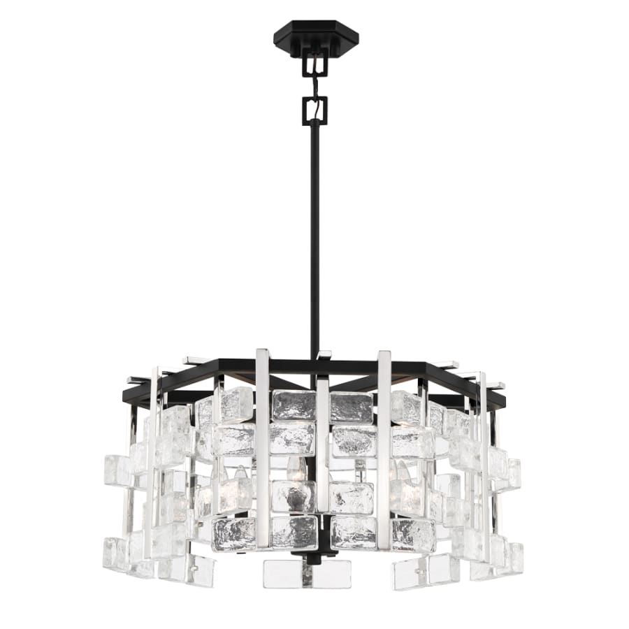 Metropolitan Painesdale 6 Light 28" Wide Abstract Chandelier