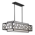 Metropolitan Mosaic 4 Light 42" Wide Linear Chandelier