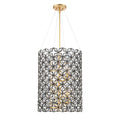 Metropolitan Brookcrest 8 Light 20" Wide Chandelier