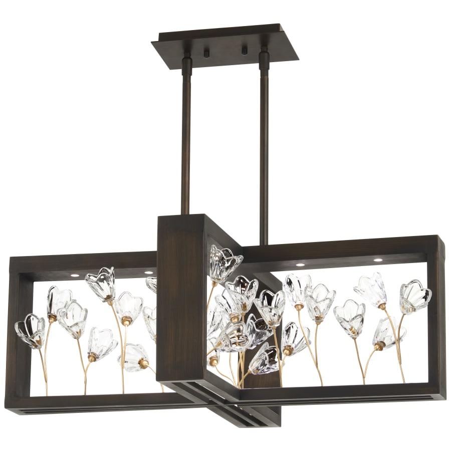 Metropolitan Maison Des Fleurs 30" Wide LED Chandelier