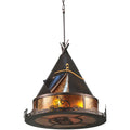 Meyda Tiffany 24" W Teepee Athabasca Pendant