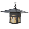 Meyda Tiffany Square Seneca 23" Wide Pendant