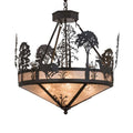 Meyda Tiffany Deer on the Loose 4 Light 26" Wide Pendant