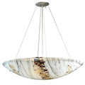 Meyda Tiffany 30" W Ramoscelli Fused Glass Inverted Pendant