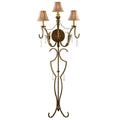 Meyda Tiffany 20" W Old Broadway 3 Light Wall Sconce