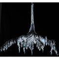 Meyda Tiffany Winter at Stillwater 32" Wide Crystal Waterfall Chandelier