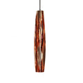 Meyda Tiffany 6" W Marina Fused Glass Mini Pendant