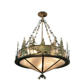 Meyda Tiffany Wildlife 10 Light 62" Wide Pendant