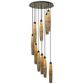 Meyda Tiffany Checkers 10 Light 48" Wide Multi Light Pendant