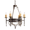 Meyda Tiffany Jasmine 6 Light 28" Wide Taper Candle Style Chandelier