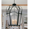 Meyda Tiffany Citadel 6 Light 33" Wide Taper Candle Pendant