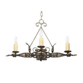 Meyda Tiffany Elianna 4 Light 22" Wide Taper Candle Style Chandelier