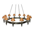 Meyda Tiffany Calais 12 Light 60" Wide Chandelier