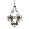 Meyda Tiffany Isabo 24 Light 48" Wide Taper Candle Style Chandelier