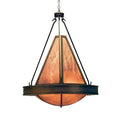Meyda Tiffany Obsidian 6 Light 36" Wide Pendant