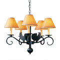 Meyda Tiffany Animal 5 Light 24" Wide Chandelier